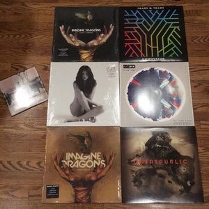 UNOPENED 7 VINYL BUNDLE 🎶🎵 ZEDD, IMAGINE DRA....
